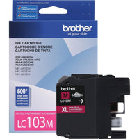 Brother Innobella LC103M High Yield MAGENTA INK Cartridge 600 Pages DCP-J MFC-J