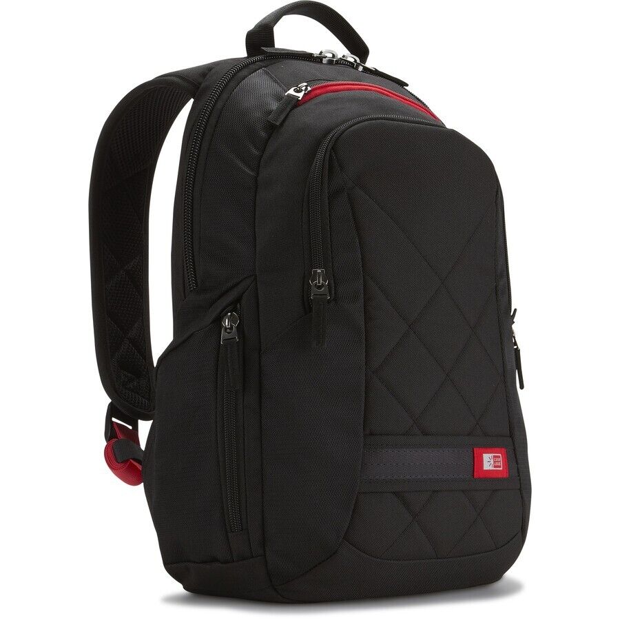 Case Logic 3201265 DLBP-114 13"-15" Carrying Case BackPack Polyester Strap BLACK