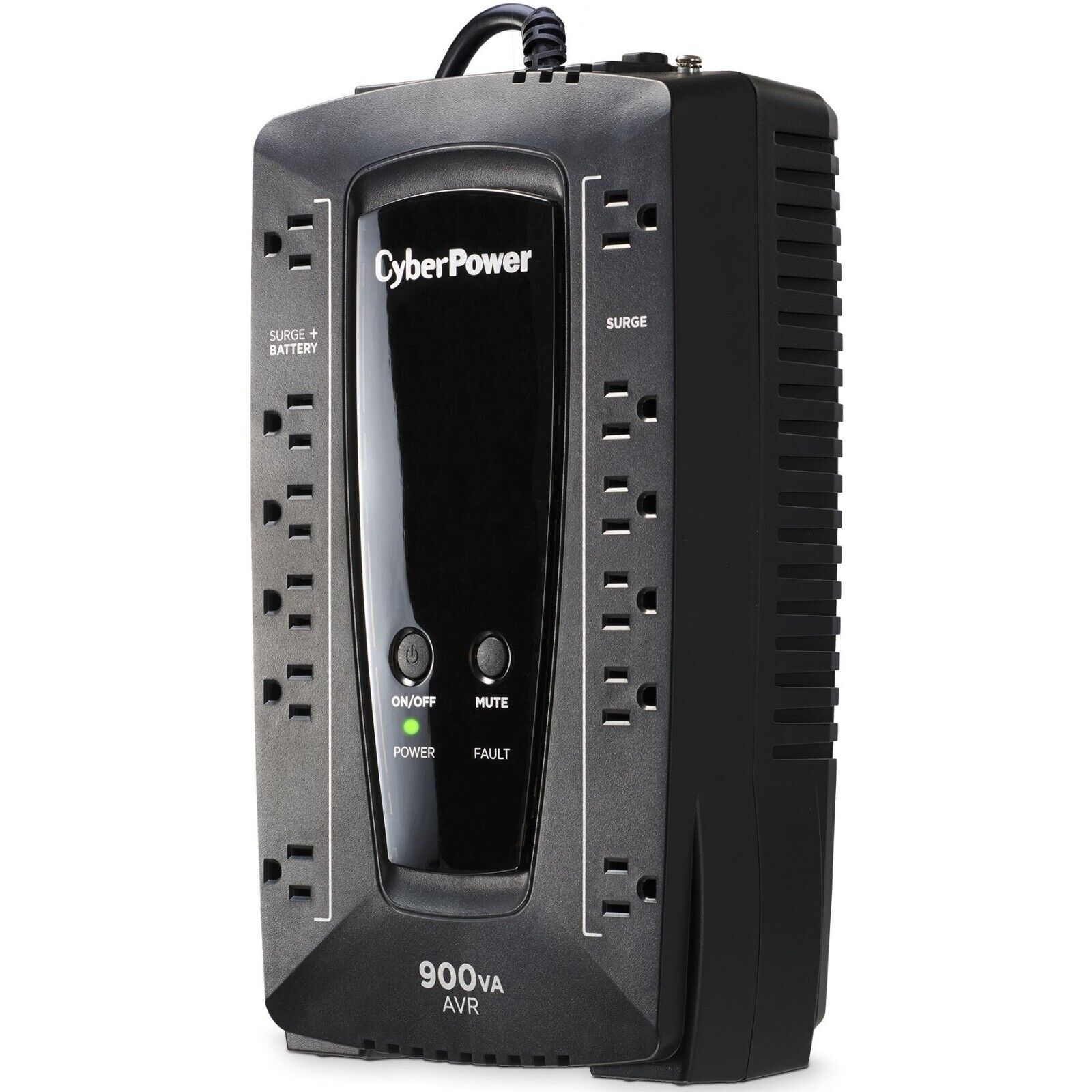 CyberPower AVRG900U 12 Outlets AVR Surge UPS System w USB 900VA 480W 120 VAC