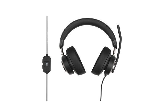 Kensington K83451WW H2000 USB-C Over Ear Stereo Headset All Day Comfort BLACK