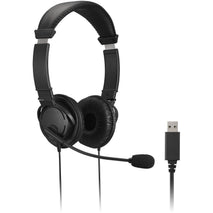 Kensington K33065WW Headset Stereo Classic w Mic Volume USB-A Wired Noice Cancel