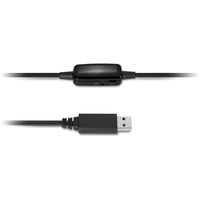 Kensington K33065WW Headset Stereo Classic w Mic Volume USB-A Wired Noice Cancel