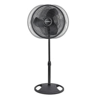 Lasko 2521 16" 3 Speed Oscillating Stand Floor Pedestal Fan Adj Height BLACK