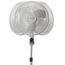 Lasko 1646 Oscillating Stand Fan 3 Speed 16" Diameter with Remove WHIT