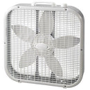 Lasko 3733 20" Square Box Weather Fan 3 Speed High Air Movement Portable GRAY