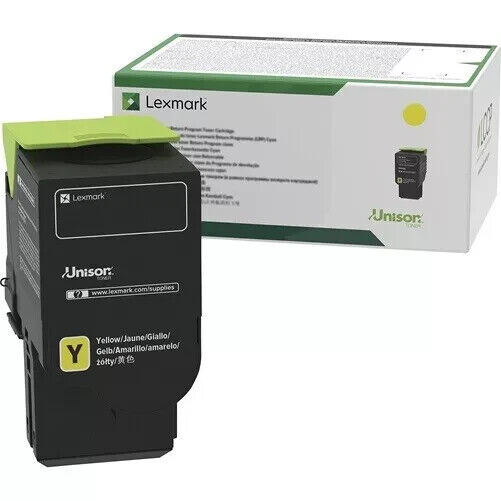 Lexmark 81C0XYG Original Laser Toner YELLOW Cartridge 16200 Pages for CX735