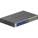 Netgear GS516PP-100NAS 16 Port Gigabit High Power PoE+ Unmanaged Switch 260W