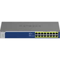 Netgear GS516PP-100NAS 16 Port Gigabit High Power PoE+ Unmanaged Switch 260W