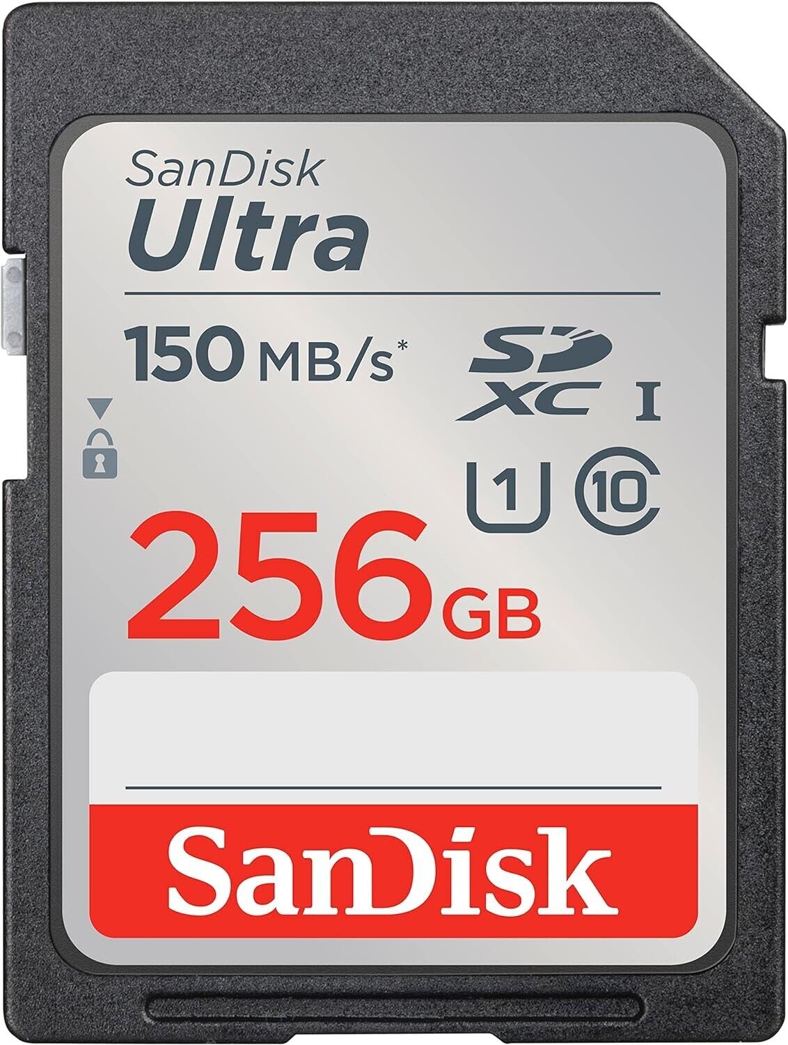 SanDisk SDSDUNC-256G-AN6IN Ultra 256GB SD Class 10 SDHC SDXC UHS-I U1 80mb/s