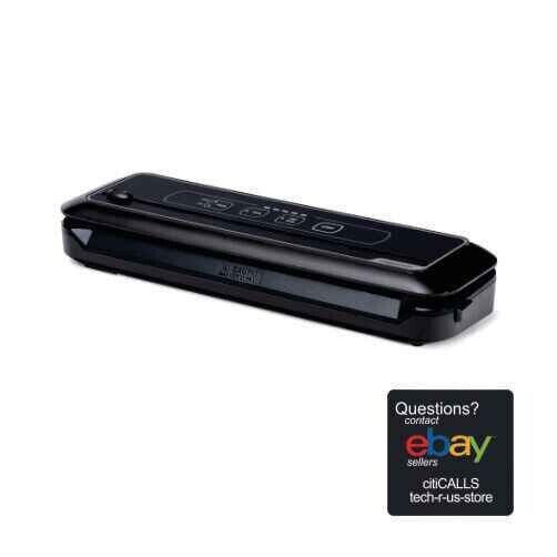 Presto 05621 FreshDaddy Compact Electric Vacuum Sealer Soft Touch Easy Selection