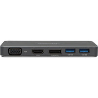 Visiontek 901525 VT210 USB-C Display Docking Station 4K FHD HDMI VGA DP 100W PD