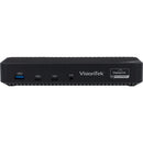 Visiontek 901468 VT7000 Triple Display USB-C Docking Station 4K DP HDMI RJ45 PD