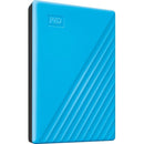 WD WDBPKJ0040BBL Blue My Passport 4TB External HDD Portable Hard Drive USB 3.0