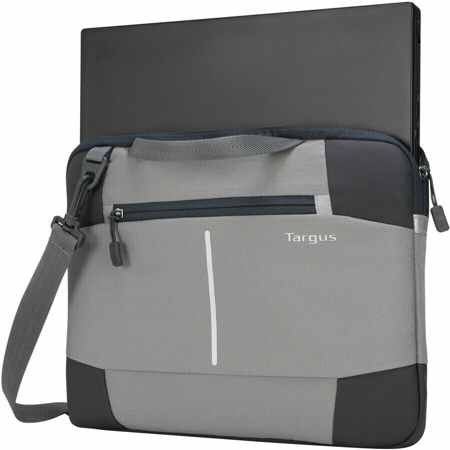 Targus TSS92204 13" Bex II Notebook Carrying Slip Case Bag Shoulder Strap GRAY