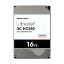 Western Digital 0F38357 Ultrastar DC HC550 16TB 3.5" Internal SAS 12Gb/s Drive