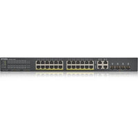 Zyxel GS1920-24HPv2 24 Port Gigabit Ethernet Smart Managed 375W PoE 4 SFP Switch