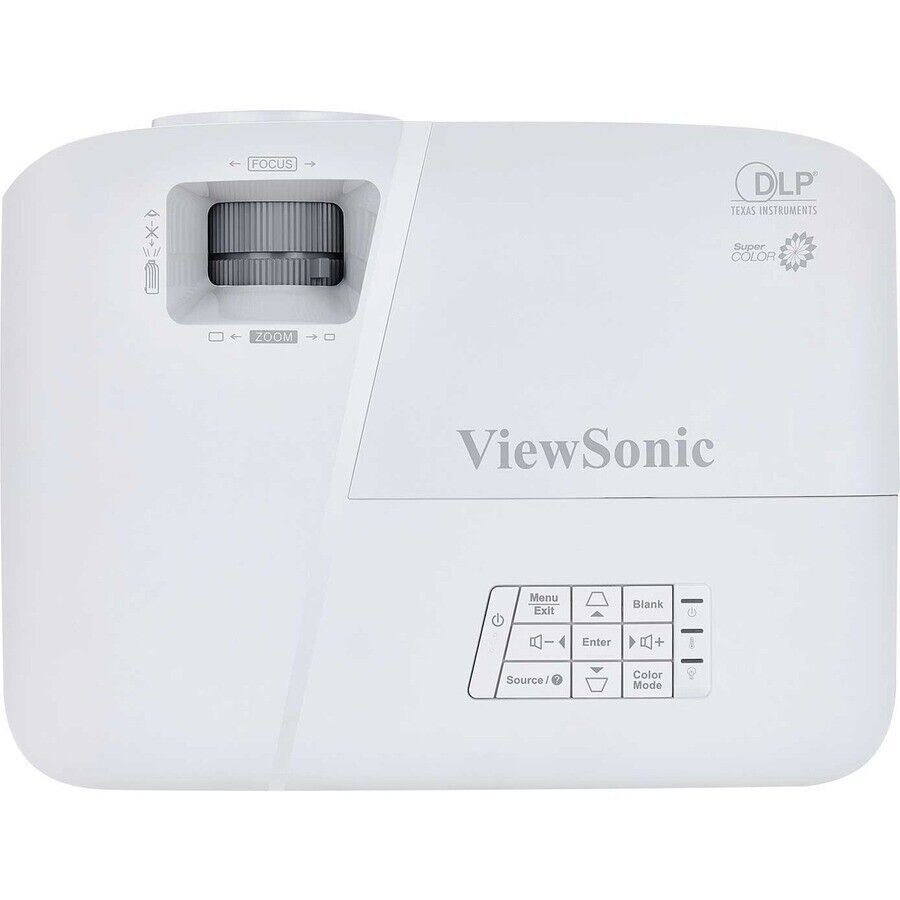 Viewsonic PA503S 3800 Lumens SVGA DLP 3D Ready Home Office Projector HDMI VGA US