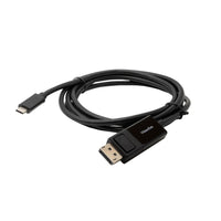 Visiontek 901288 6.6FT (2 Meters) USB-C to DisplayPort 4K UHD Black Video Cable