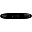 Visiontek 901356 USB-C to HDMI 4K 3840x260 USB-A Power Delivery Plug N Play