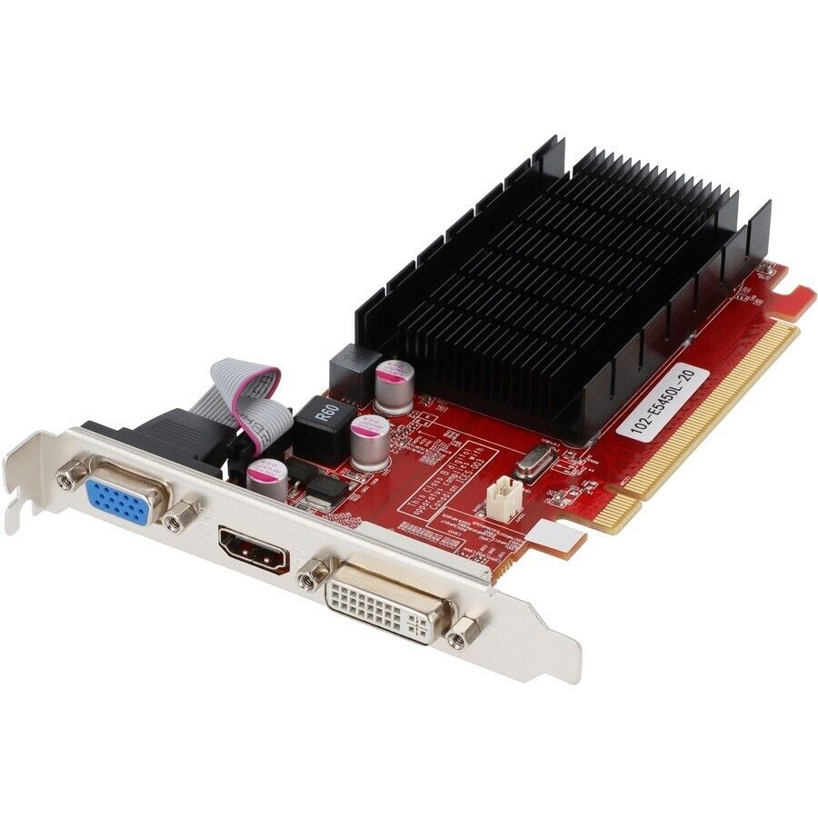 Visiontek 900860 1GB AMD Radeon 5450 DDR3 DVI-I HDMI VGA PCI-E x16 Graphics Card