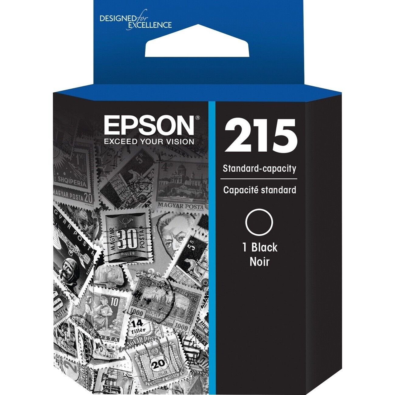 Epson T215120-S 215 Original Inkjet Ink Cartridge Black 215 Pages for WF-100