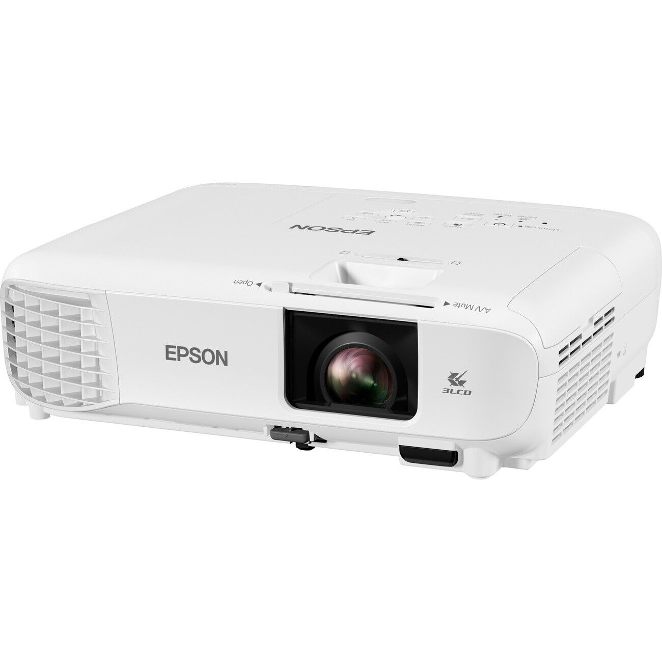 Epson V11H985020 PowerLite 119W LCD Projector 4:3 Ceiling Mnt 1280x800 HDMI USB