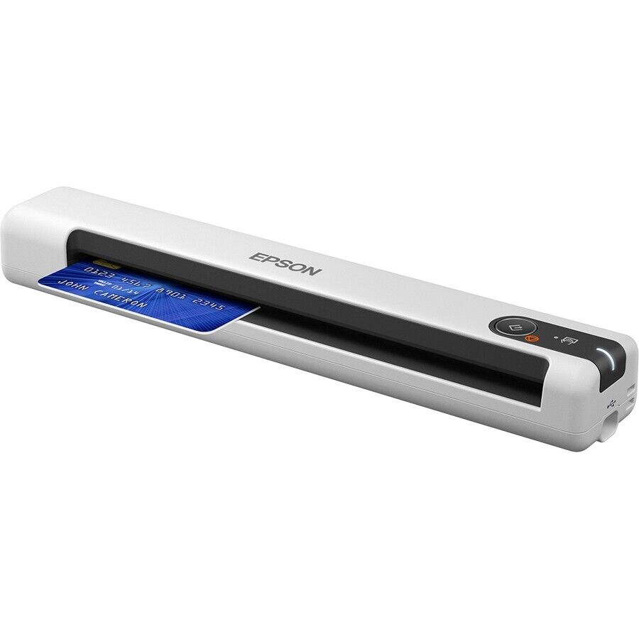 Epson B11B252202 DS-70 Sheetfed Portable Document Color Scanner 600dpi 10ppm USB