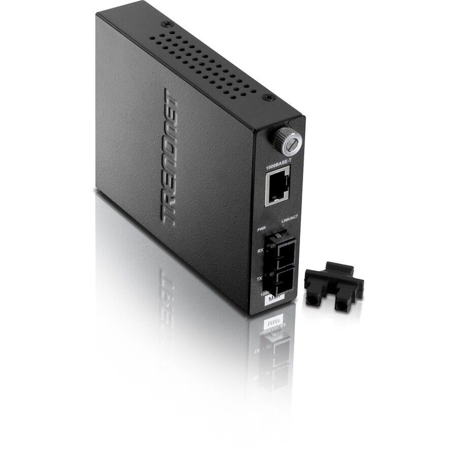 TRENDnet TFC-1000MSC 1000Base-SX Multi-Mode Intelligent SC Fiber Media Converter