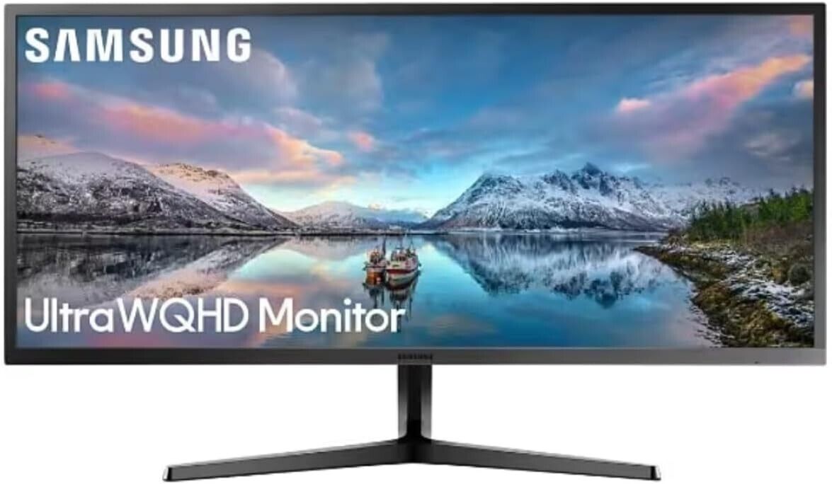 Samsung S34C504GAN 34" S50GC Ultra WQHD AMD HDR10 Monitor 3440x1440 DP HDMI