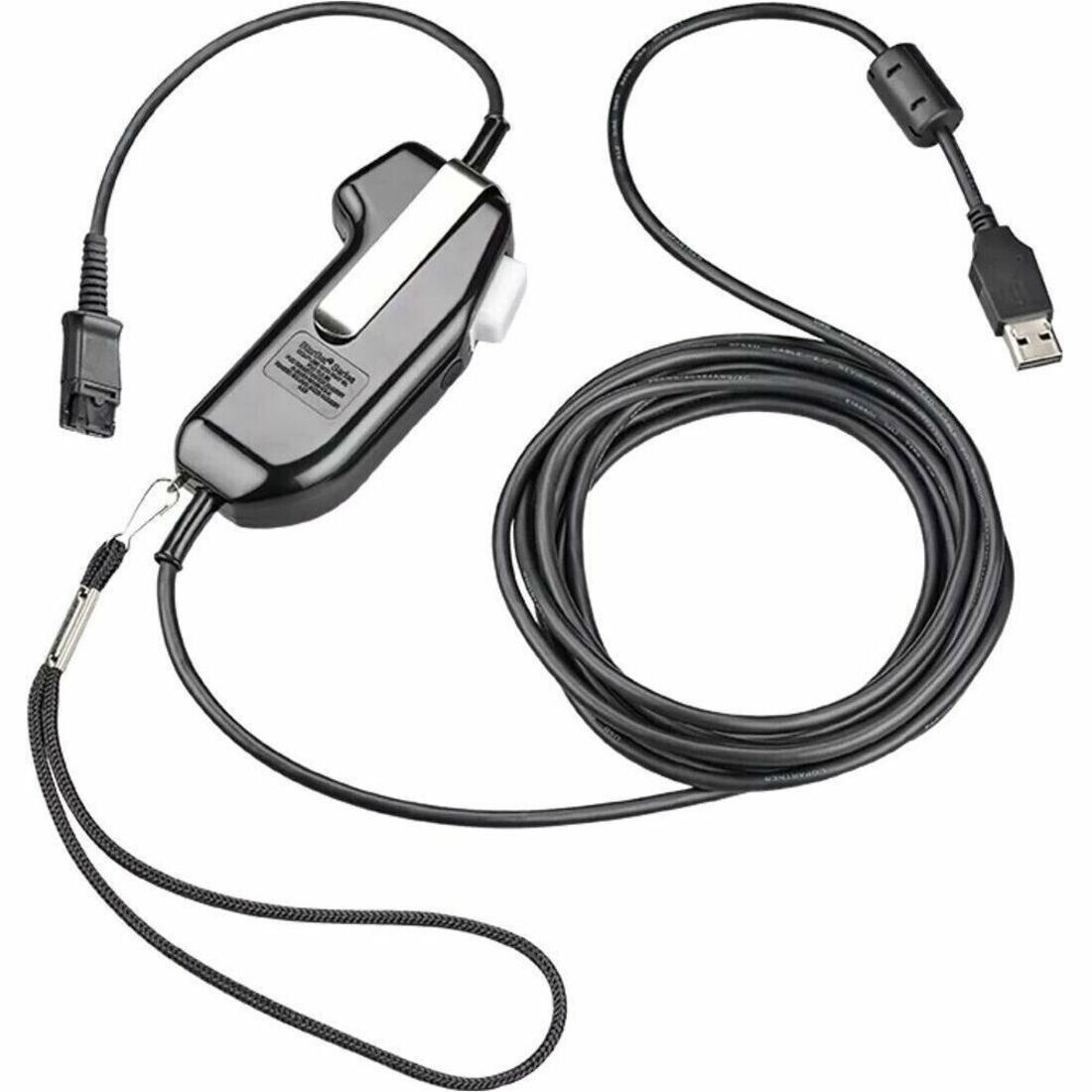 Poly 8K7N0AA#AC3 SHS2626-13 PTT USB Quick Disconnect Adapter 92626-13