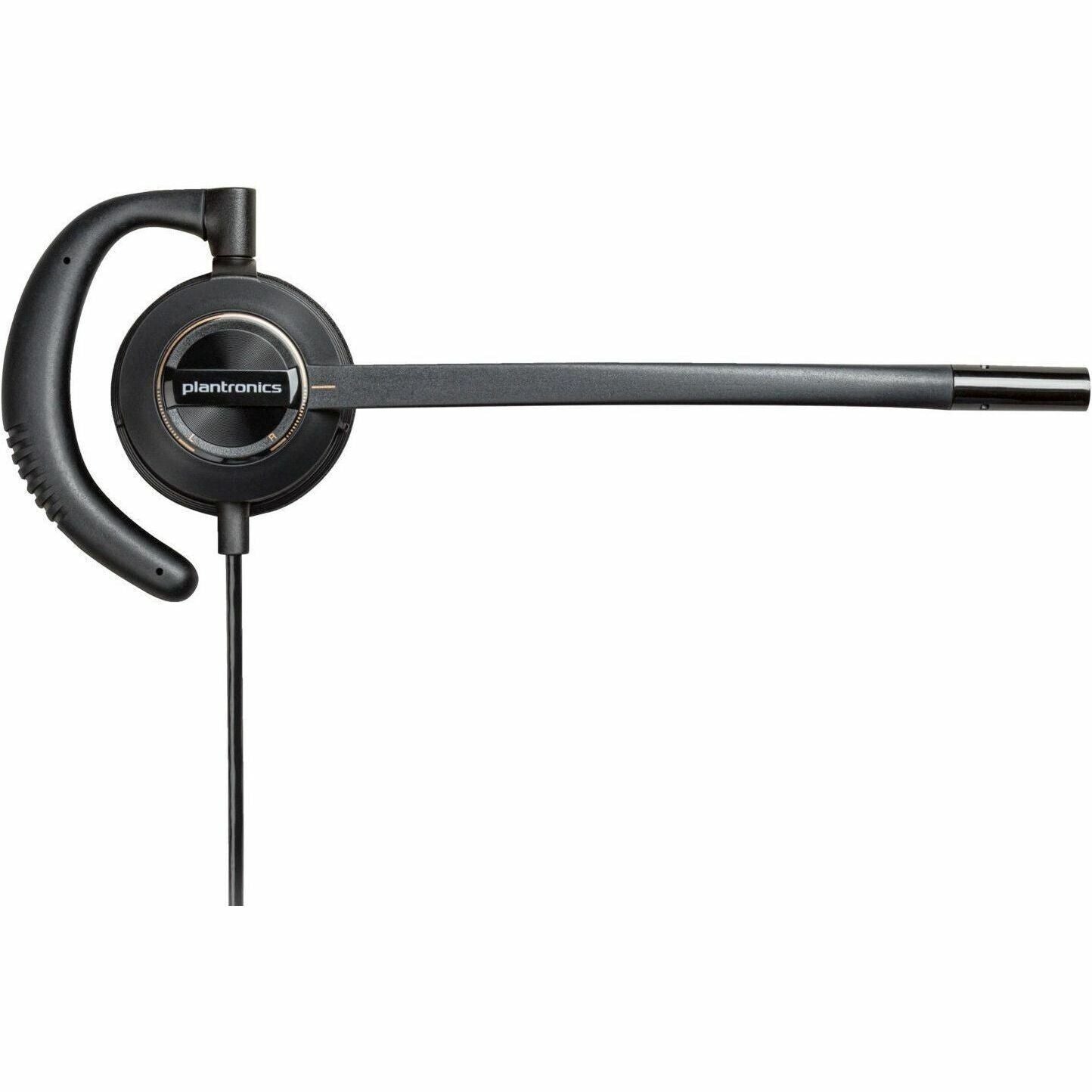 Poly 783P2AA#ABA EncorePro HW530 Mono On Ear Headset Quick Disconnect 3.5mm BLK
