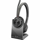 Poly 783M6AA EncorePro 725 USB Over the Head Stereo Headset w Boom Mic Black