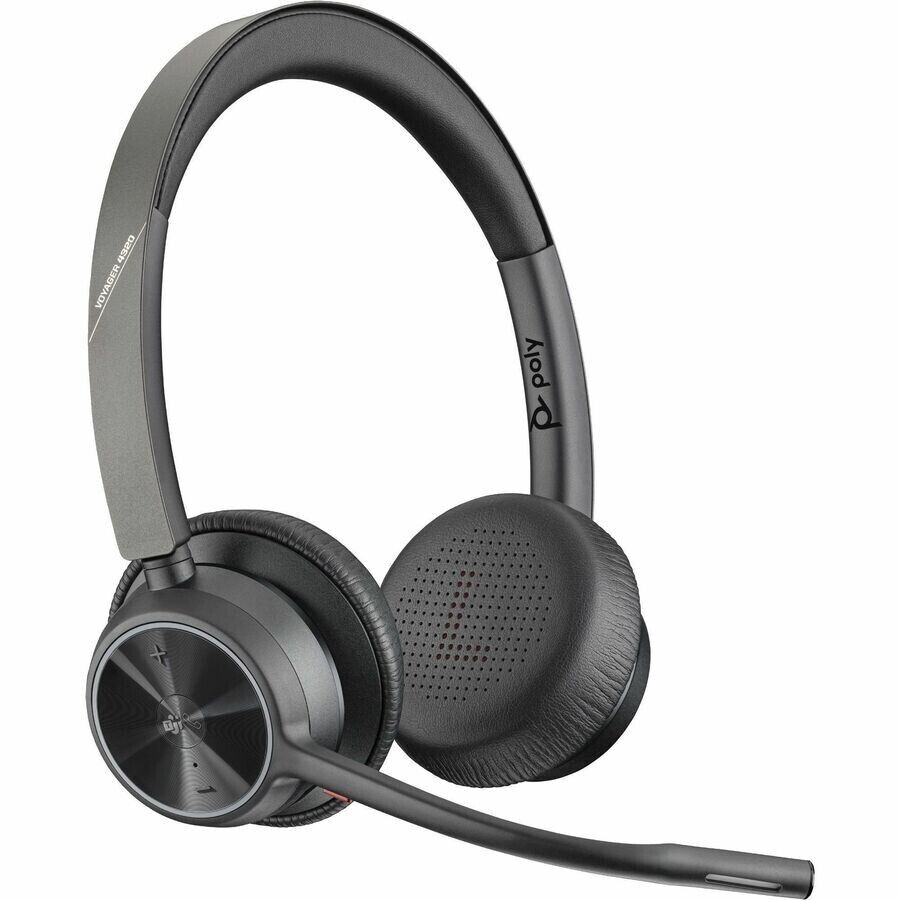 Poly 783M6AA EncorePro 725 USB Over the Head Stereo Headset w Boom Mic Black