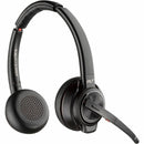 Poly 77Y82AA#ABA SAVI 8220 UC DECT BT USB Stereo Wireless Headset w Charge Stand