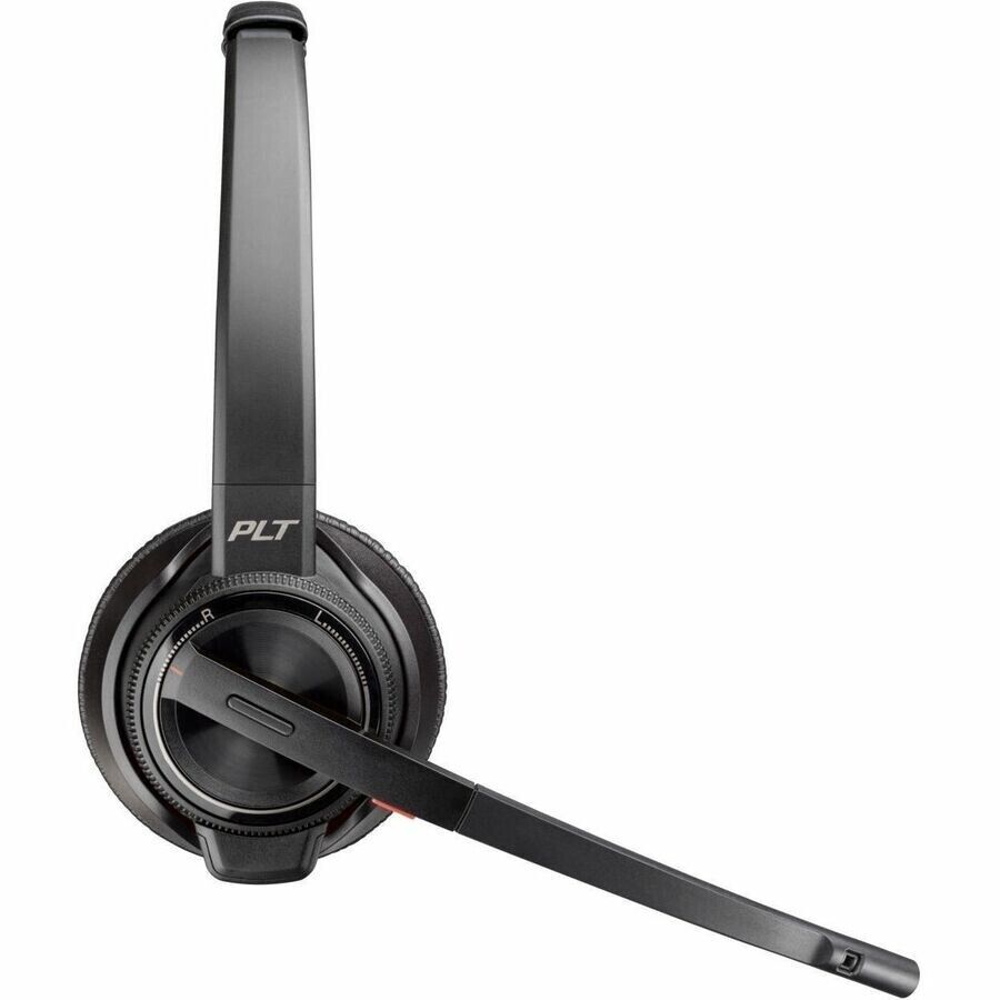 Poly 77Y82AA#ABA SAVI 8220 UC DECT BT USB Stereo Wireless Headset w Charge Stand
