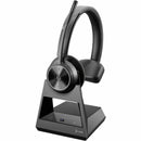 Poly 7E2L4AA#ABA Voyager 4310-M Wireless Bluetooth USB Stereo Headset w Stand