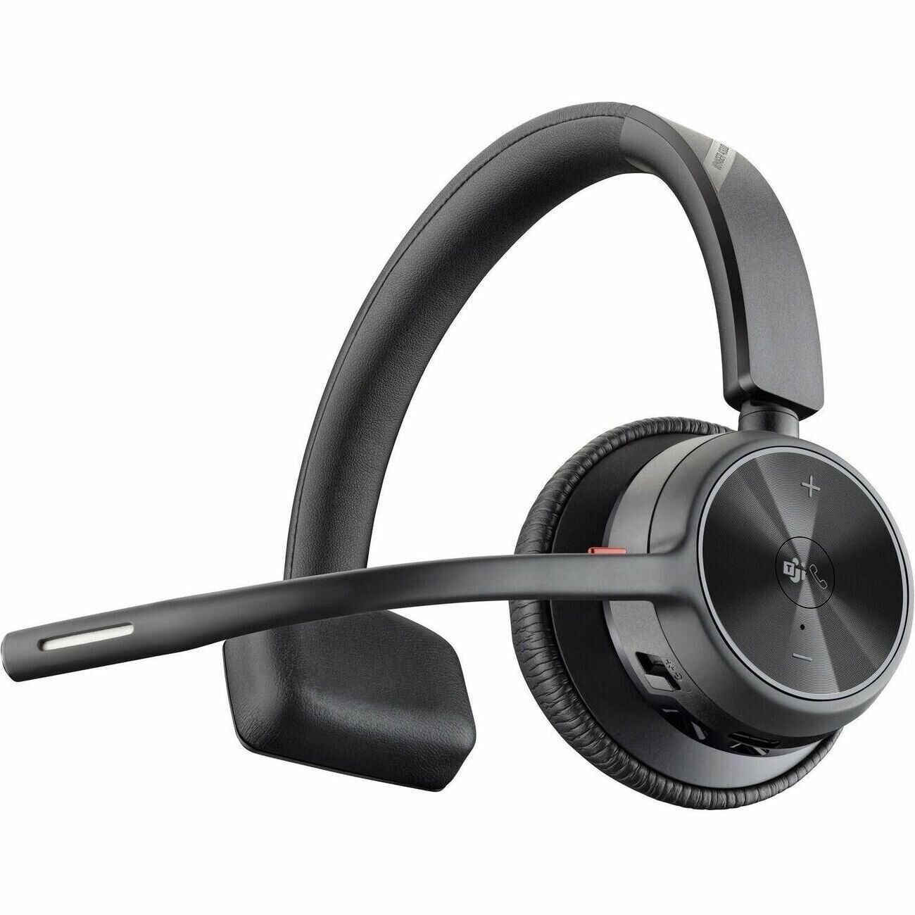 Poly 7E2L7AA#ABA Voyager 4310-M Wireless Bluetooth USB Mono Headset w Stand BLK