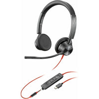Poly 8X221AA Blackwire 3325 Stereo USB-C/A 3.5mm Headset Inline Cntrl TAA PC MAC