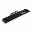 ErgoGuys FK318B MATIAS USB Aluminum MAC Keyboard USB-A Hub Space Gray