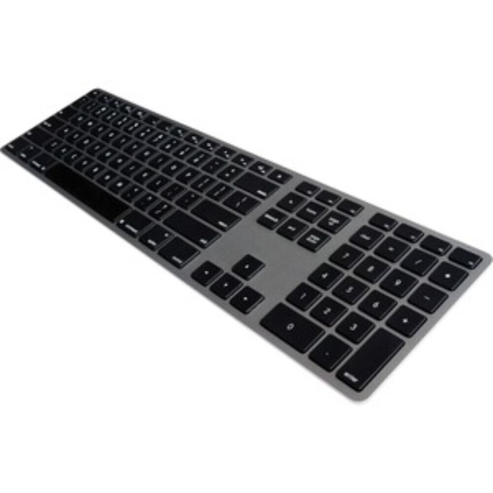 ErgoGuys FK318B MATIAS USB Aluminum MAC Keyboard USB-A Hub Space Gray