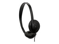 ErgoGuys 1AE6-711RSR-M32VNL AE-711V Stereo 3.5mm Headphone Vinyl Ear Pad Black