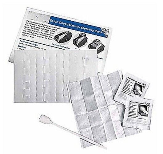 Epson KWEPS-KCS2 Check Scanner Cleaning Kit - For Scanner - 16 / Pack