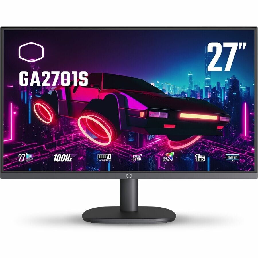 Cooler Master CMI-GA2701S-US Gaming LCD Monitor 27" Class Full HD HDMI VGA