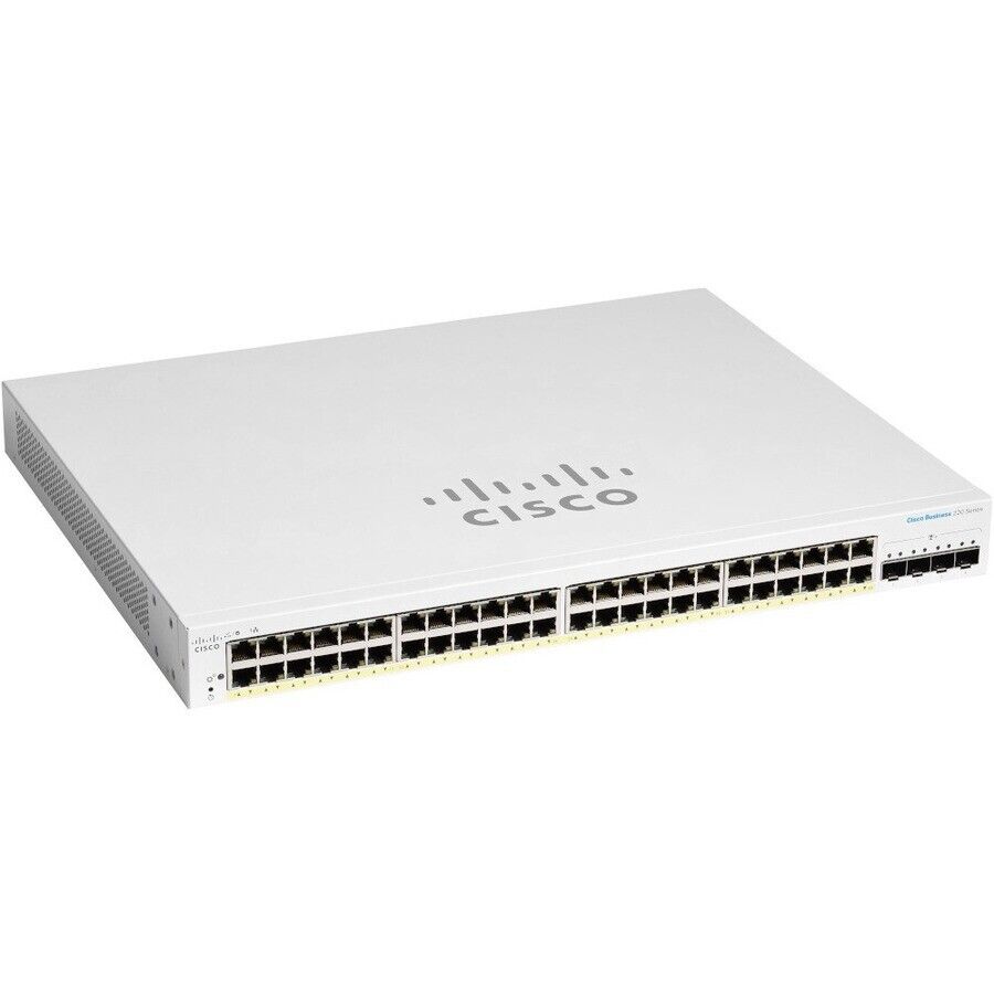 Cisco CBS220-48T-4X-NA 48 Giga 4 10Giga Exp 4 SFP+ Managed Network Switch