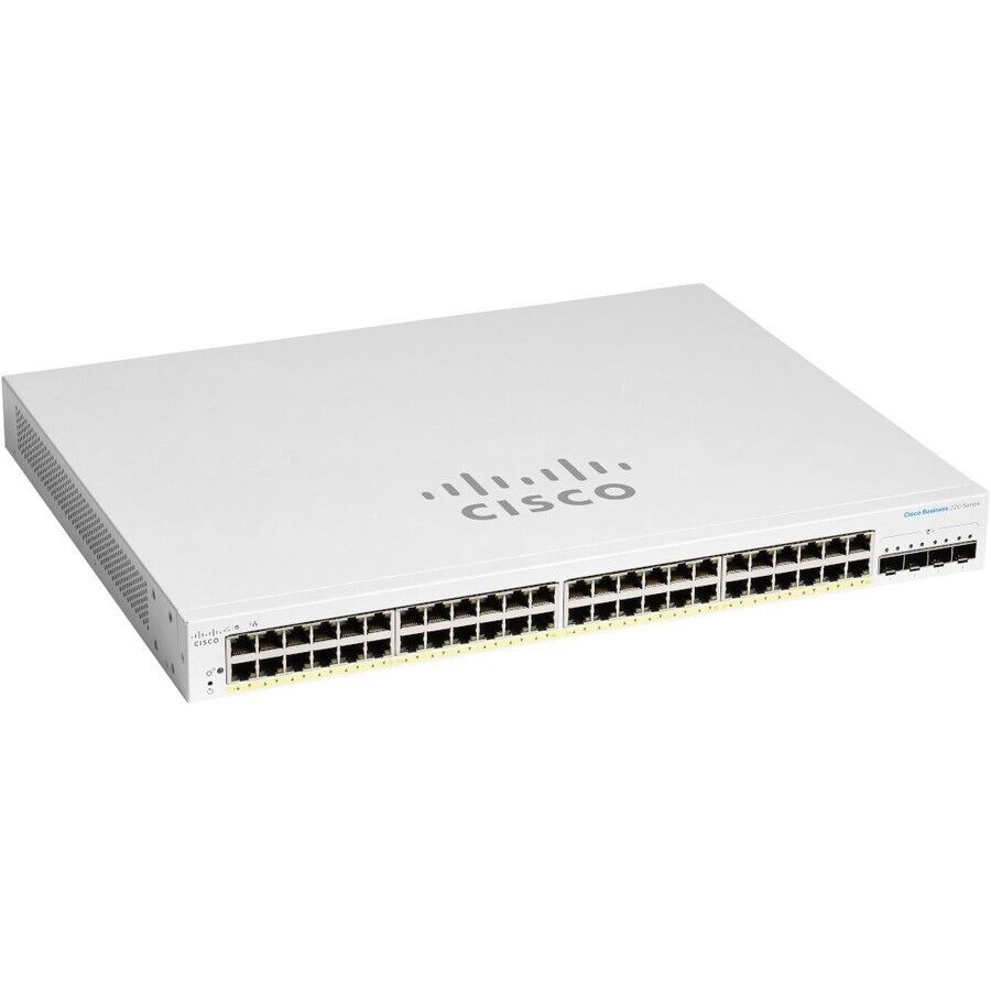 Cisco CBS220-48T-4G-NA 48 Giga 4 Giga Exp 4 SFP Managed Ethernet Network Switch