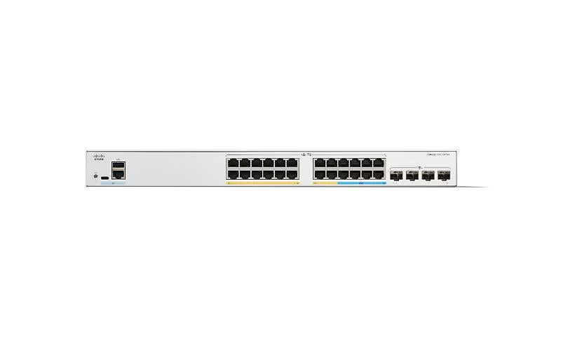 Cisco C1300-24MGP-4X Catalyst 16x Gig PoE+ 8x 2.5G PoE+ 4 Exp 4 SFP Mangd Switch