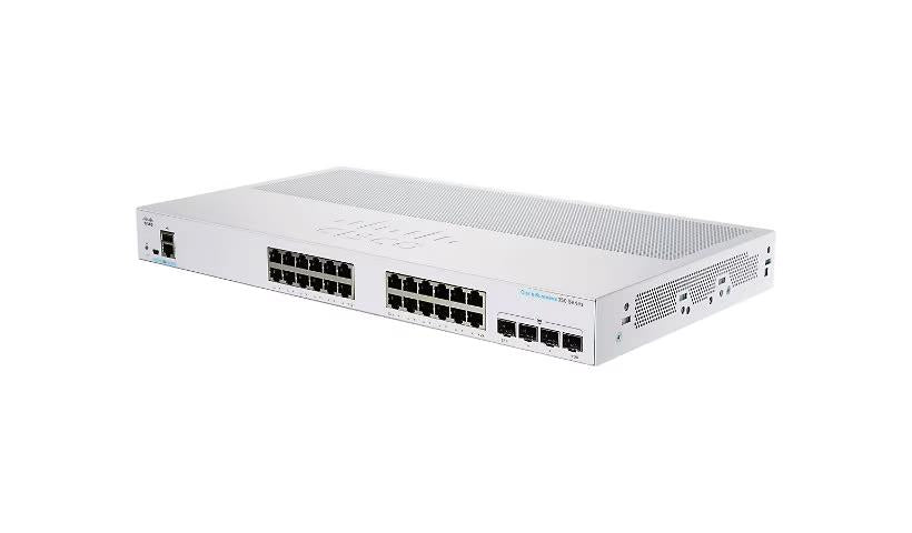 Cisco CBS350-24T-4G-NA 24 Port Gigabit 4 SFP Gigabit Rack Mount Managed Switch