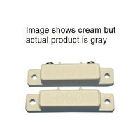 GRI 29AWG-G Surface Mount Magnetic Reed Switch Set, Gray, Closed Loop, Wide Gap