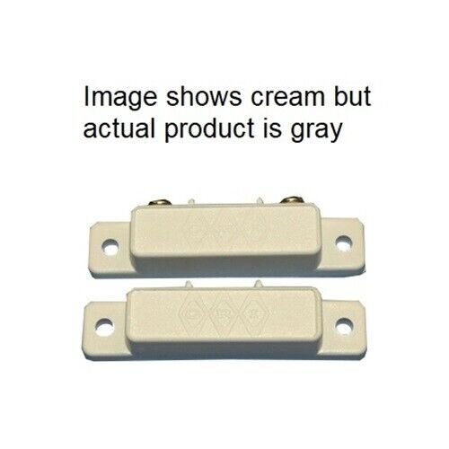 GRI 29AWG-G Surface Mount Magnetic Reed Switch Set, Gray, Closed Loop, Wide Gap