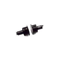 GRI 10/PK 180-12-BL Steel Door Recessed Switch Set, 1/2" Gap Closed Loop, Black